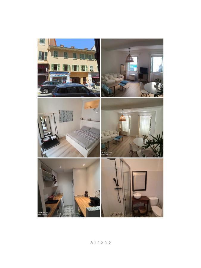 ניס Joli Appartement Nicois En Bord De Mer מראה חיצוני תמונה